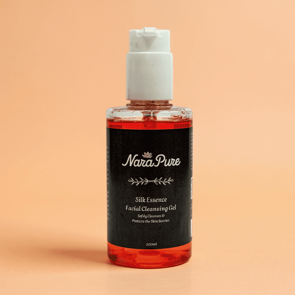 Silk Essence, gel limpiador facial NaraPure