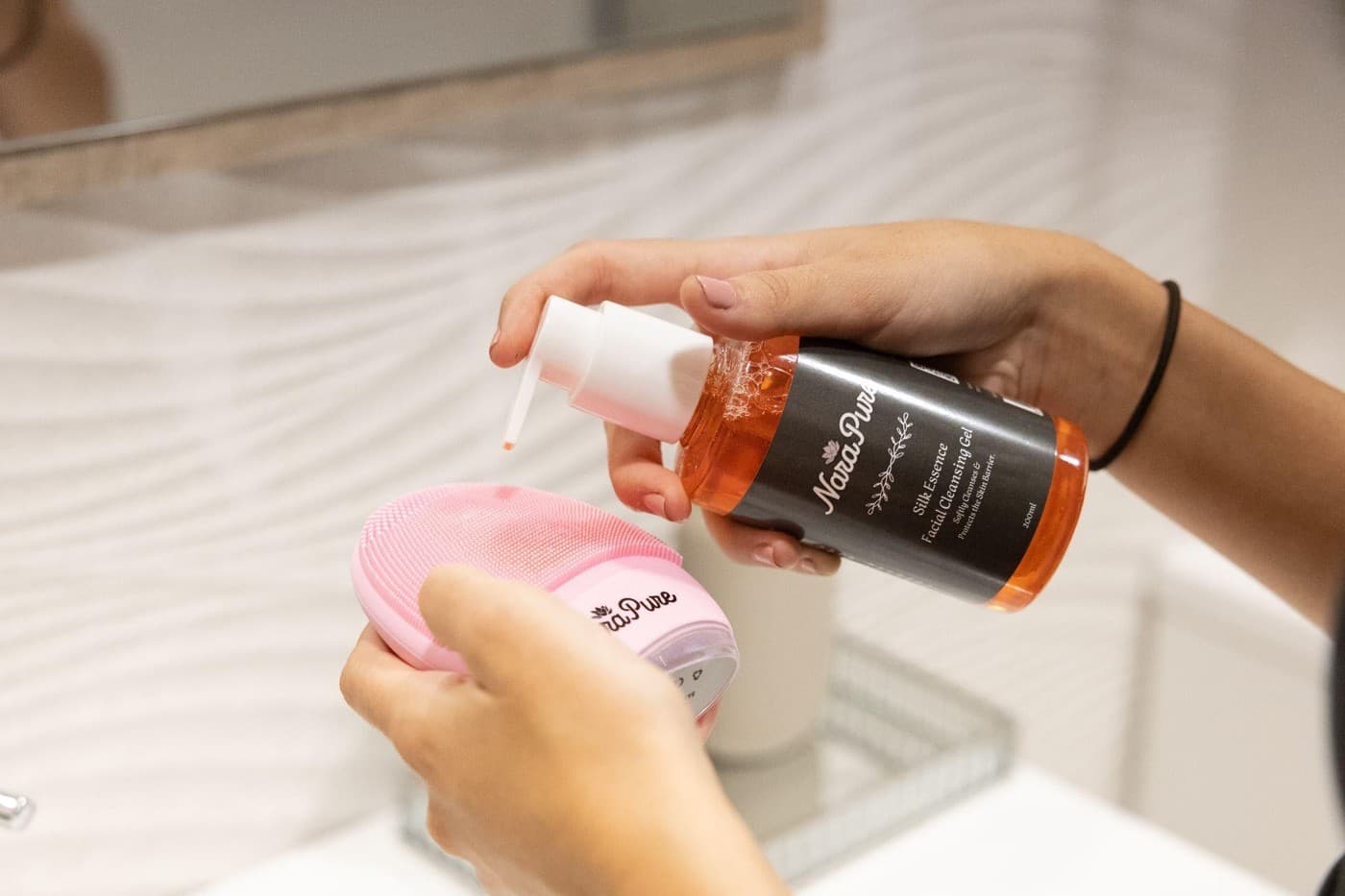 Silk Essence en uso